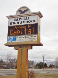 Capital High School in Boise