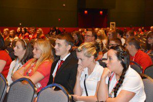 FCCLA students during one of the presentations