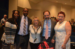 R:Tammy Minkin (LCPS), Joel Feldman (EndDD), Claudia Scordelli (LCPS), Nick Worell & his assistant, (NTSB) 