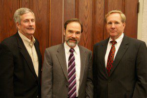 L to R: Jeff Albright, LPCIC Vice Chairman; Joel Feldman, founder of EndDD.org; and Lou Fey, LPCIC Chairman.