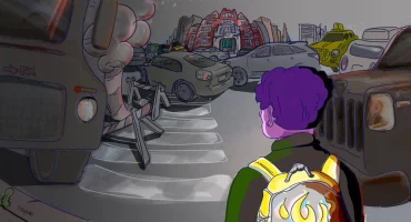 artwork from Always Scared article